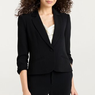 Cinq a Sept Le Petit Khloe Blazer Black