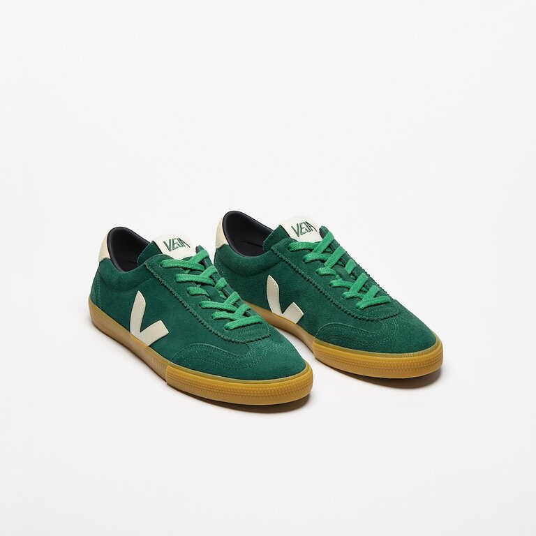 VEJA Volley Sneaker Green Suede