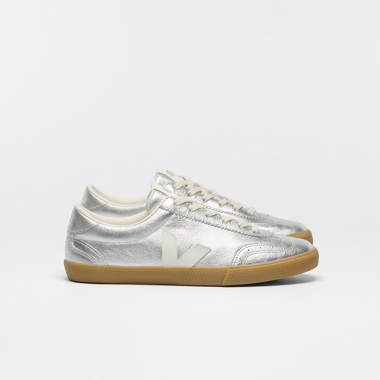 VEJA Volley Sneaker Silver Leather
