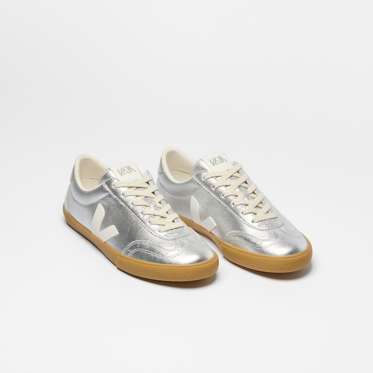 VEJA Volley Sneaker Silver Leather