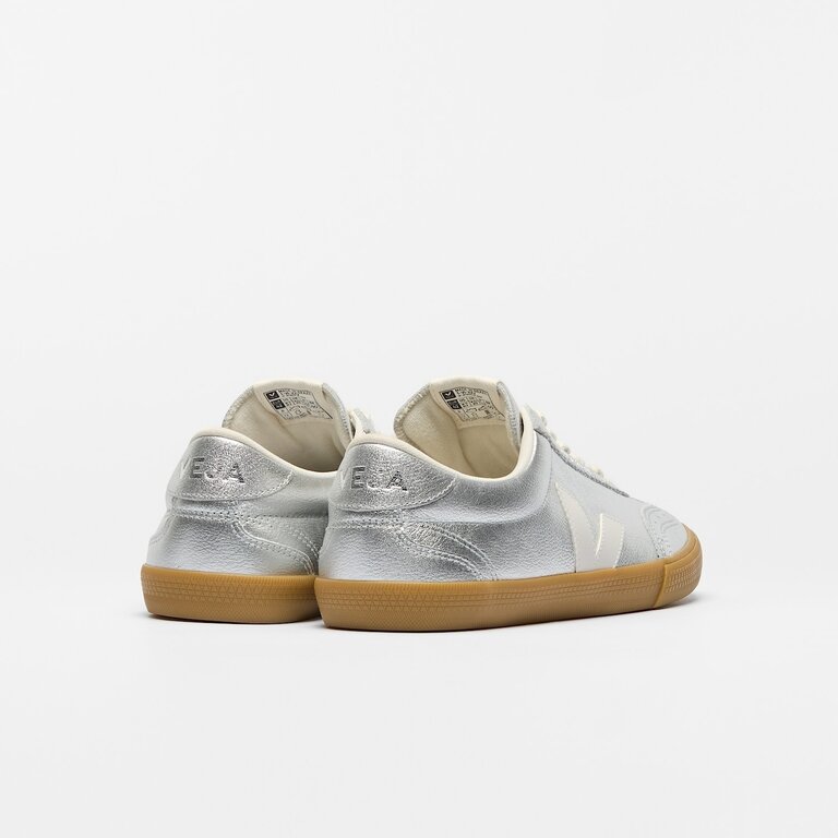 VEJA Volley Sneaker Silver Leather
