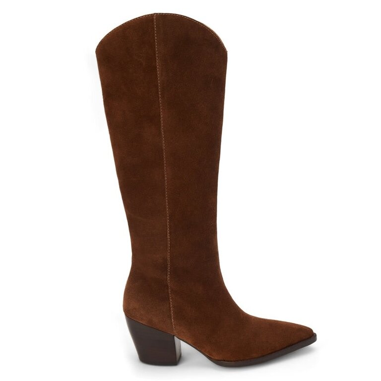 Matisse Bellamy Suede Tall Boot Coffee