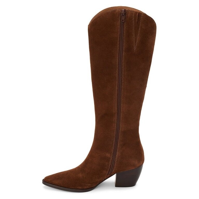 Matisse Bellamy Suede Tall Boot Coffee