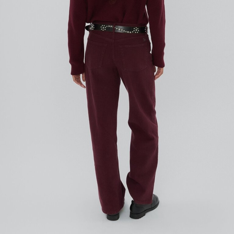 Still Here Everyday Jean Burgundy