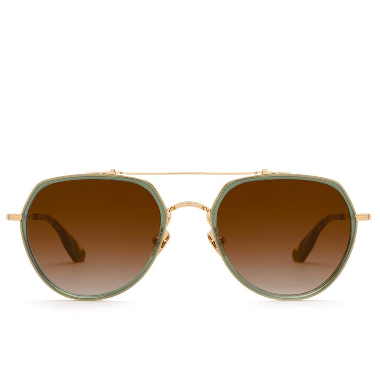 Krewe Baker 18K Titanium+Green Bottle+Zulu