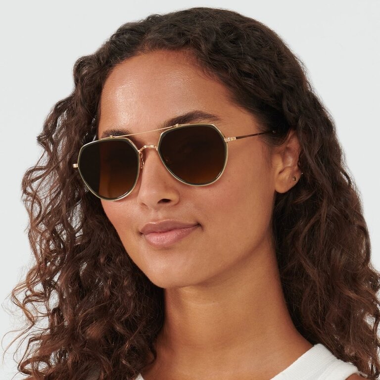 Krewe Baker 18K Titanium+Green Bottle+Zulu