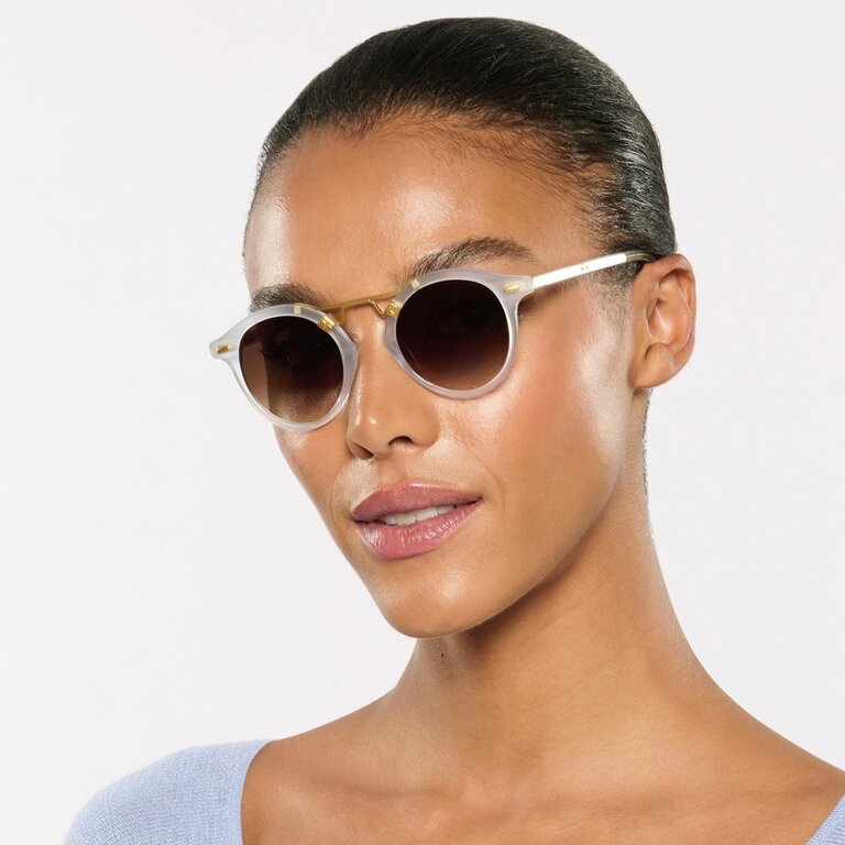 Krewe St. Louis Powder Blue 18K