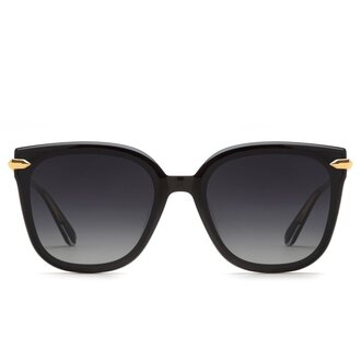 Krewe Dede Nylon Black + Black and Crystal