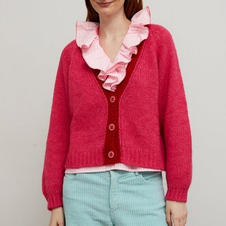 Dr Bloom Knit Cardigan Rosa
