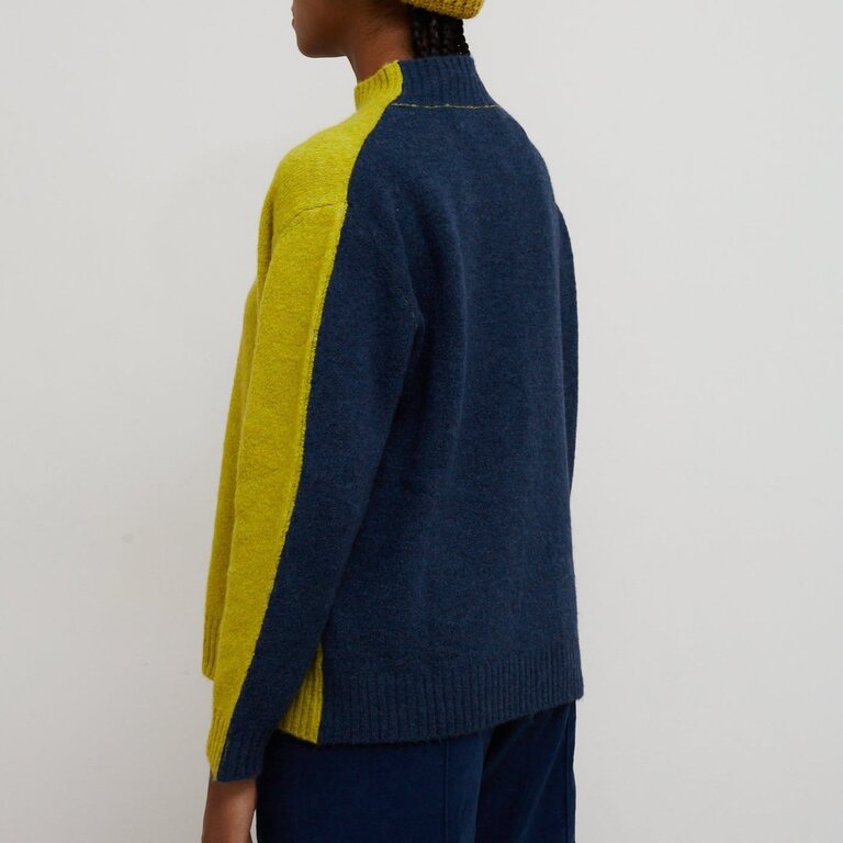 Dr Bloom Knit Pullover Twist Ocre