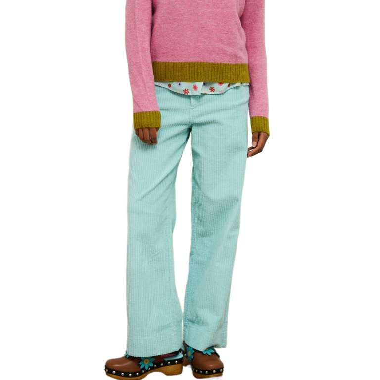 Dr Bloom Corduroy Pants Aqua