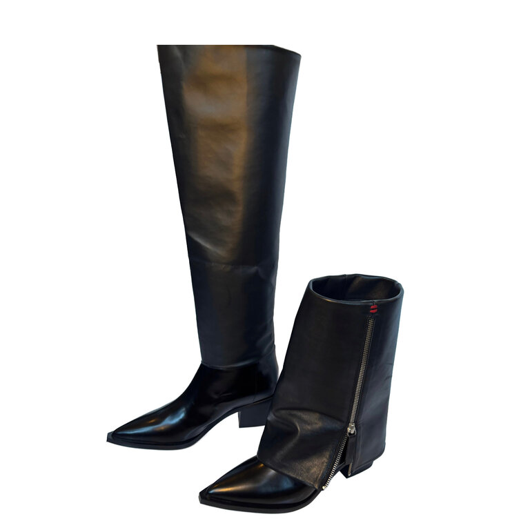 Halmanera Camperos Boots Ordine In Black