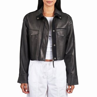 Jakett Toni Patina Leather Black