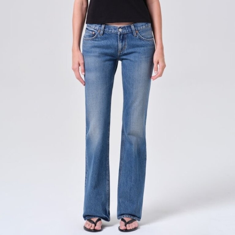 Agolde Low Rise Boot in Marign