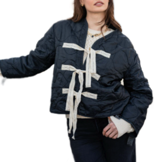 Sloppy Seconds Military Liner Ties Navy/White