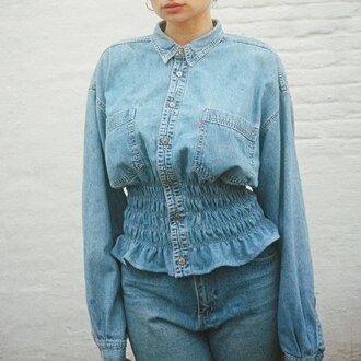 Sloppy Seconds The George Top Denim