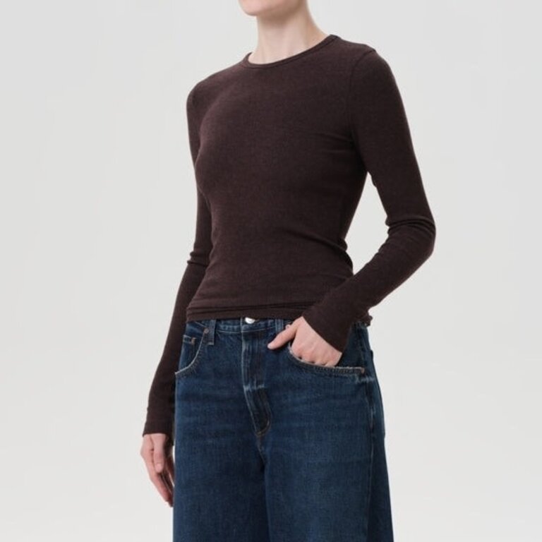 Agolde Delphi Slim Tee Root