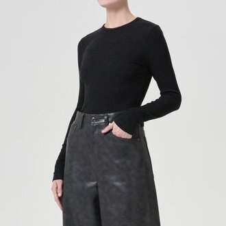 Agolde Delphi Slim Tee Katniss