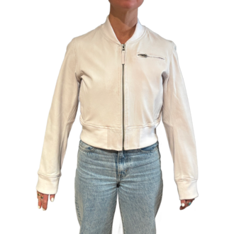 Jakett Collins Stonewash Leather White Pink