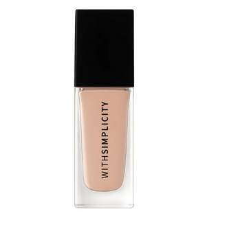 withSimplicity Organic Liquid Foundation Vegan Shade 1.5