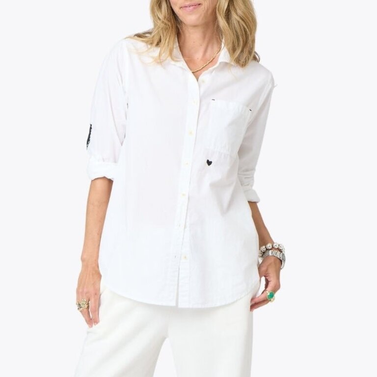 Kerri Rosenthal Mia Shirt White