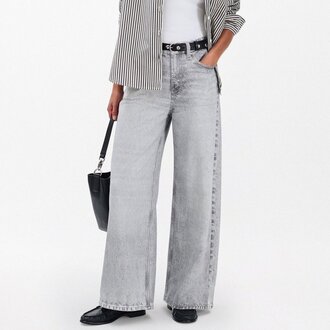 Rag & Bone Miramar Terry Sofie Ankle Pant Icy Grey