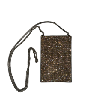 Sparkle Chain Crossbody Rose Gold