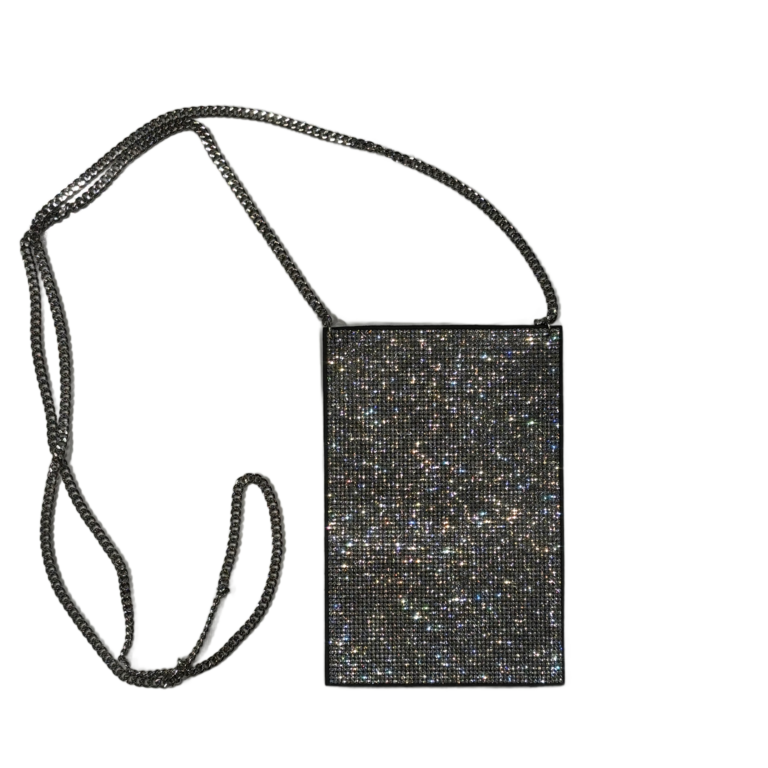 Sparkle Chain Crossbody Silver