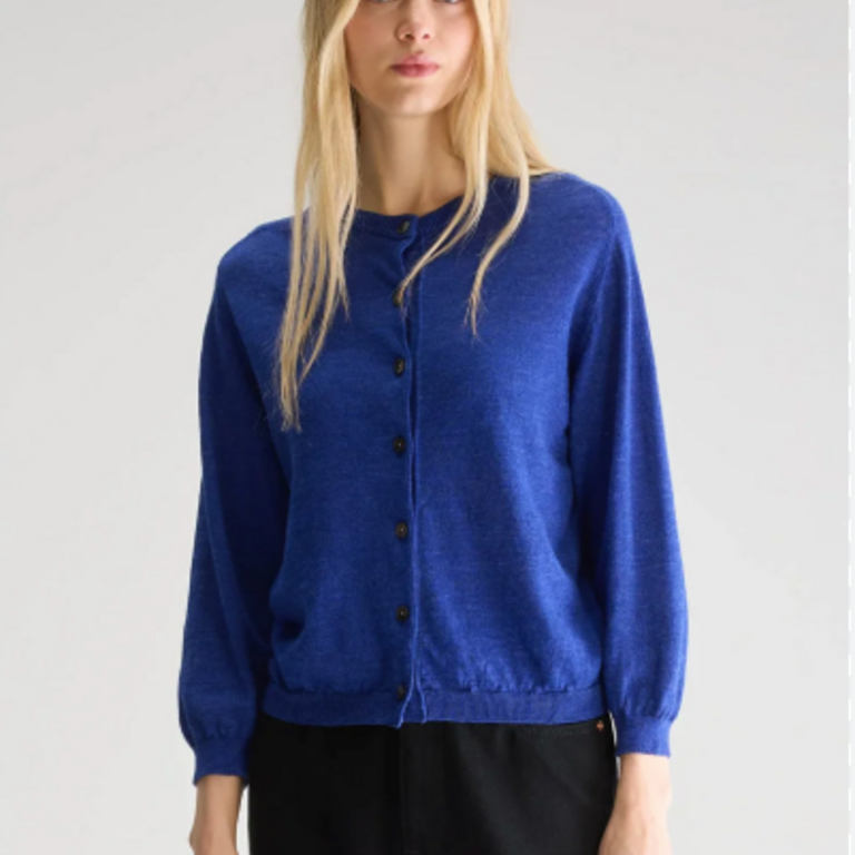 Belle rose Neeta Sweater In Blueworker