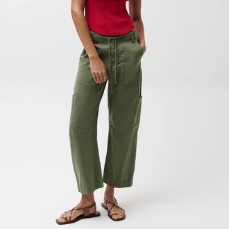 Sabrina Curved Utility Pants Meadow