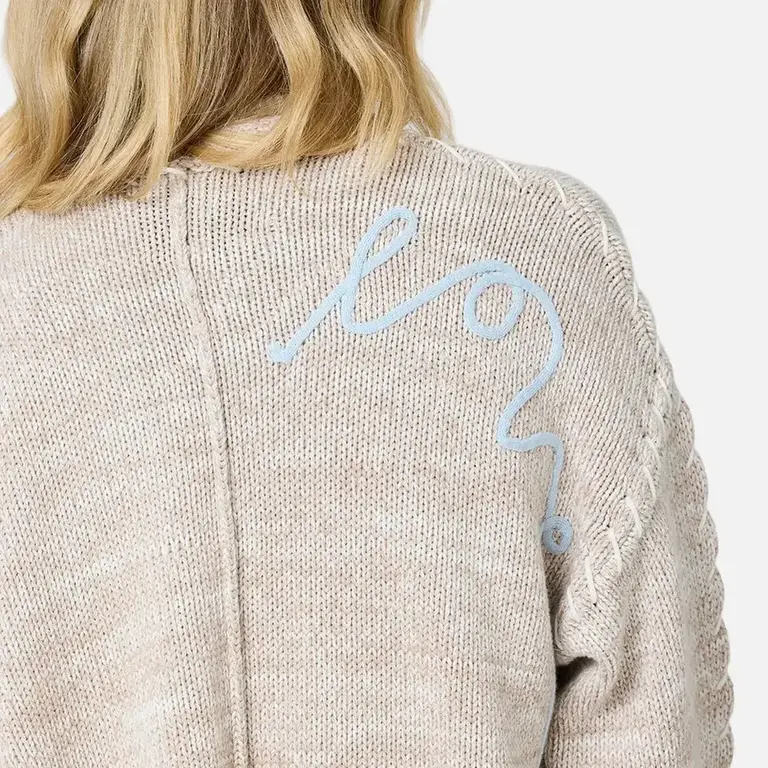 Kerri Rosenthal Sienna Love Cardigan Latte