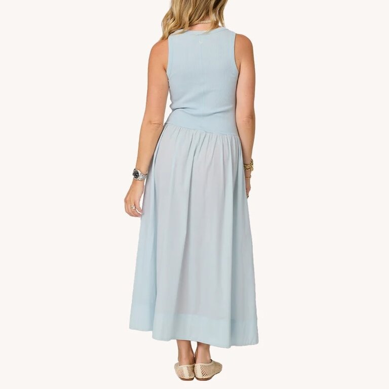 Kerri Rosenthal KR Tank Dress Sea Salt