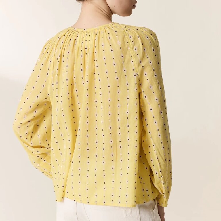 Leon Harper Cody Cotton Long Sleeve Yellow