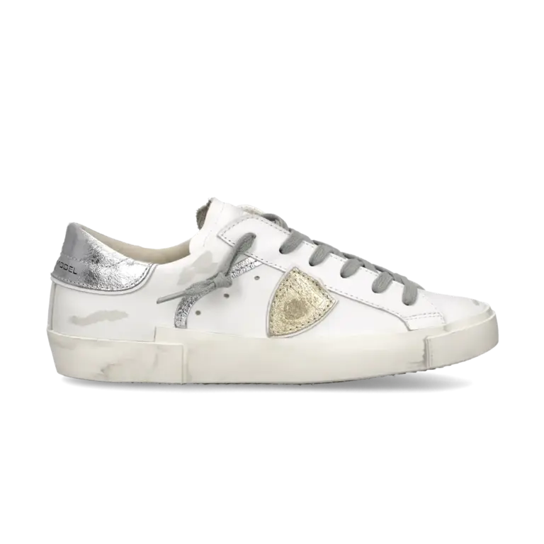 Philippe Model PRSX Low Metal Blanc