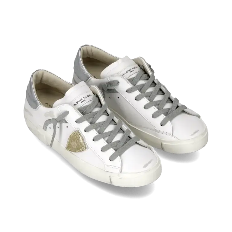 Philippe Model PRSX Low Metal Blanc