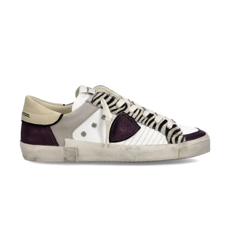 Philippe Model PRSX Low Perfore Blanc (VPP3)