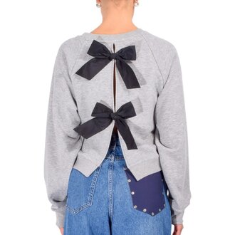 Cinq a Sept Beatrix Pullover Heather Grey/Black