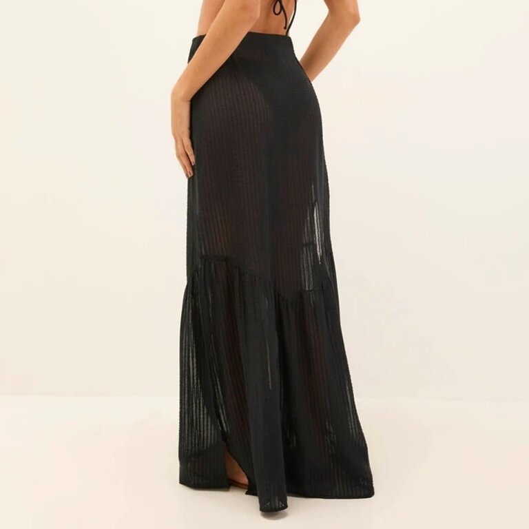 ViX Swimwear Sky Long Skirt Black