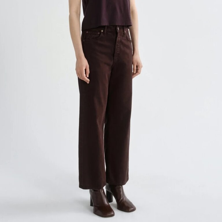 Agolde Ren Jean Sloe Berry