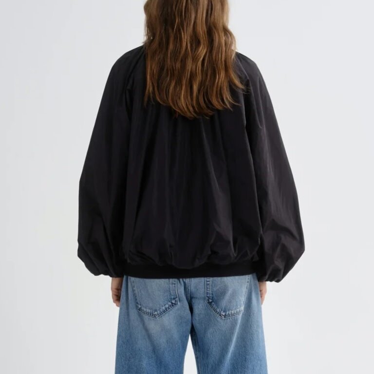 Agolde Raffi Bomber Jacket Black