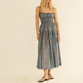 Doen Brielle Dress Alderbrook Plaid