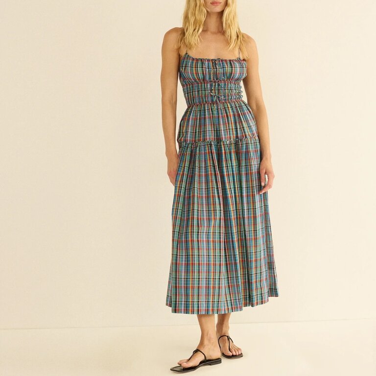 Doen Brielle Dress Alderbrook Plaid