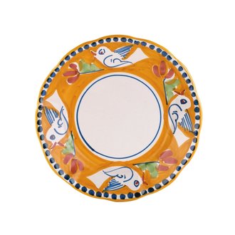 VIETRI Campagna Uccello Salad Plate