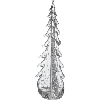 SIMON PEARCE Vermont Evergreen Tree- 16" Bubble