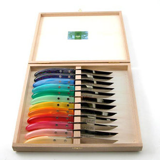 Claude Dozorme Rainbow Knife Set – Shop A'Mano