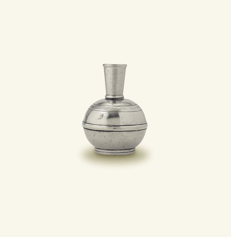 MATCH MATCH Small Round Pewter Bud Vase