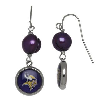 HONORA NFL Minnesota Vikings Earrings