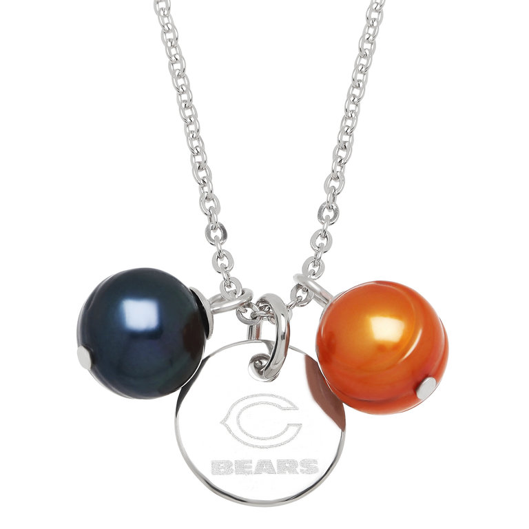 HONORA HONORA NFL Chicago Bears Pearl Pendant Necklace