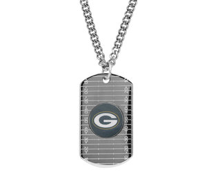 Honora Nfl Green Bay Packer Dog Tag Pendant Pts635gbpack 0 Touch Of Class