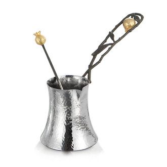 MICHAEL ARAM Small Pomegranate Coffee Pot with Spoon